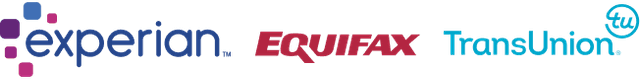 Experian, Equifax, TransUnion